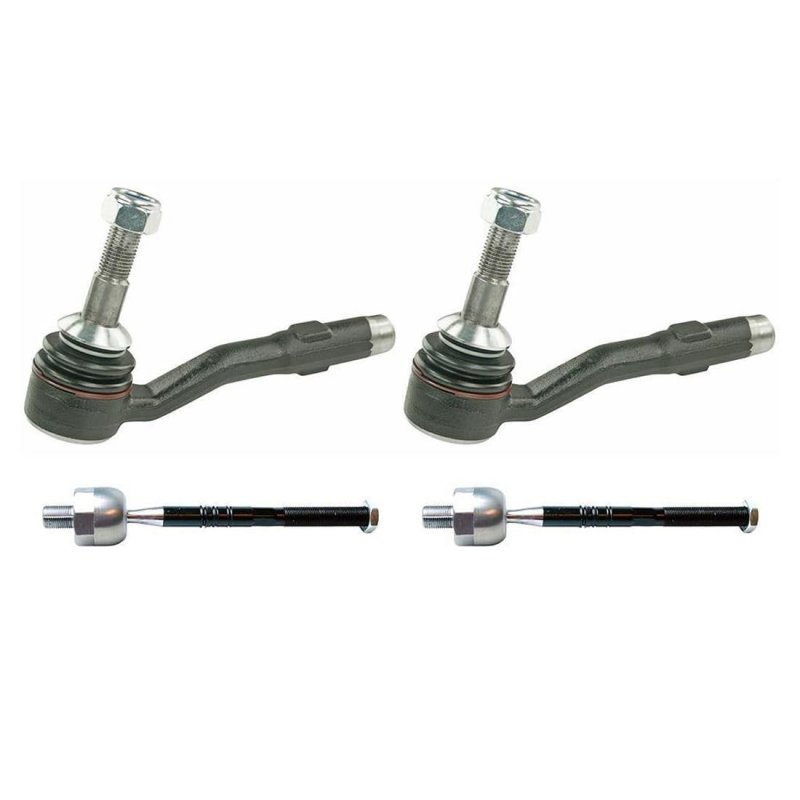 A-partrix 4x Tie Rods Inner And Outer Front Replacement Rod End Fits Bmw 745i 2005 2004 2003 2002 745li 760i 760li