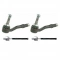 A-partrix 4x Tie Rods Inner And Outer Front Replacement Rod End Fits Bmw 745i 2005 2004 2003 2002 745li 760i 760li 