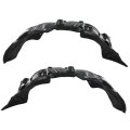 Front Driver Passenger Side Fender Liner Set For 2009-2018 Dodge Ram R1500 68110686ae 68110687ae Ch1249152 Ch1248152 Black Pair 