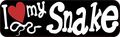10in X 3in I Love My Snake Magnet Car Door Magnetic Truck Magnets Pet By Stickertalk 