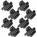 8pcs Ignition Coils Uf192 For Cadillac Cts 2004 2005 7l V8 Chevrolet Corvette 1997 5 Pontiac Gto Firebird And Gmc Yukon Sierra 