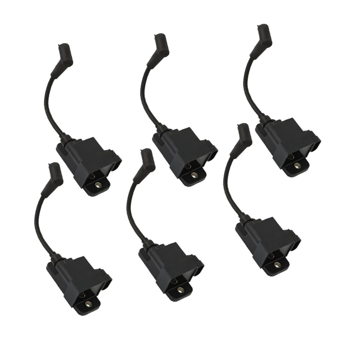 6pcs Ignition Coil Replacement For Force 40 50 75 90 120hp 1996 To 1999 And 30 300hp 2007 Replaces 114-7509 827509a10 827509t7