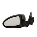 Door Mirror Driver Side For Chevy Cruze Limited 2016 Replacement Gm1320549 And 19260461 Black Standard Style Left Mount 