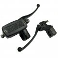 Usonline911 7 8 22mm Black Universal Motorcycle Handlebar Hydraulic Brake Master Cylinder Clutch Lever