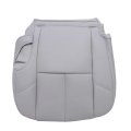 2nd Row Driver Bottom Seat Cover For Chevy Gmc Silverado Tahoe Suburban Avalanche Yukon Sierra 2007 2014 Light Gray 833 