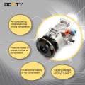 Ocpty Air Conditioning Compressor Co 11178jc For Toyota Camry 2 4l Rav4 2006-2009