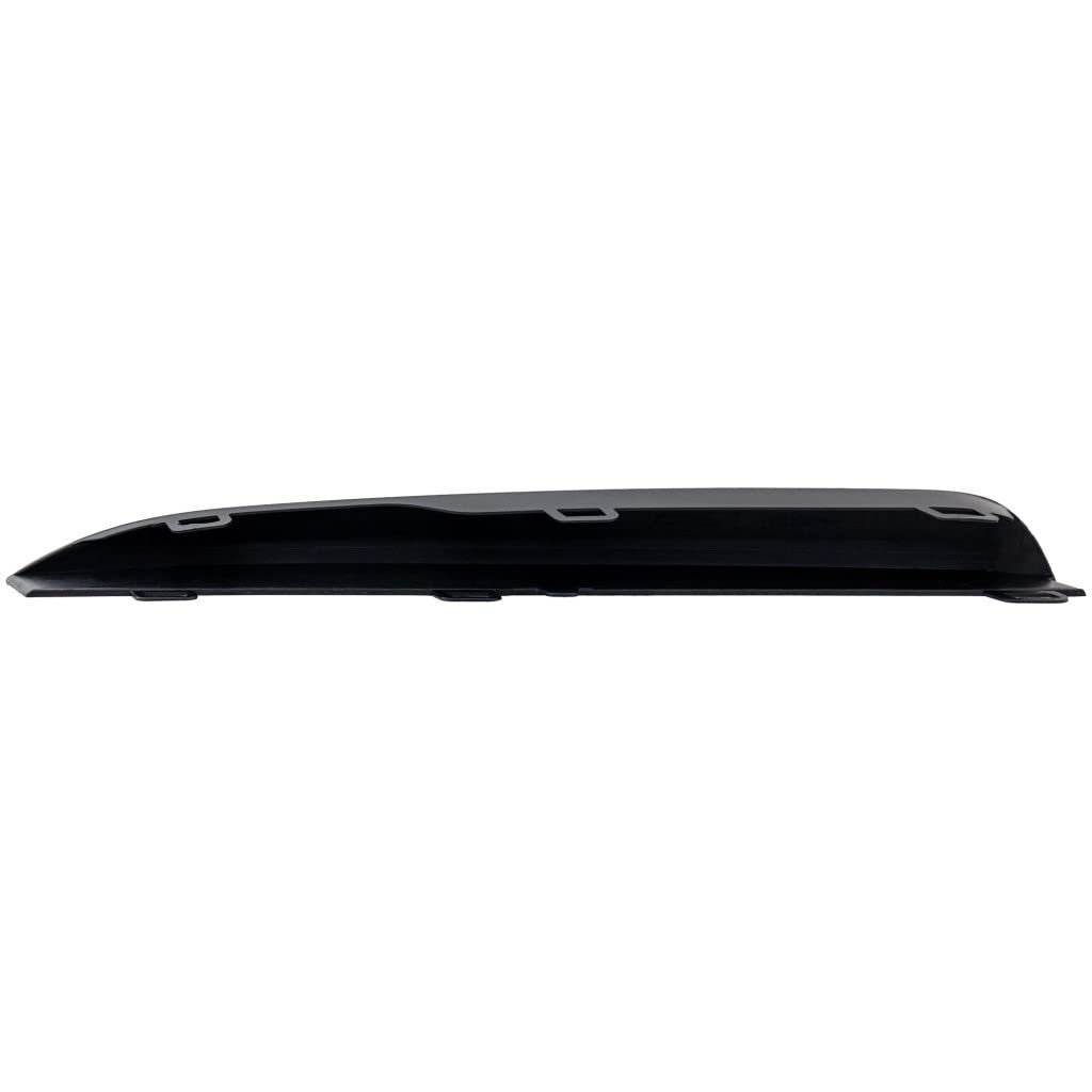 Bumper Cover Molding For Bmw 328d Xdrive 2016 2017 2018 Front Lower Passenger Side Textured Black Replacement Bm1047138