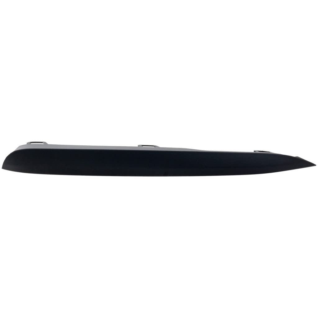 Bumper Cover Molding For Bmw 328d Xdrive 2016 2017 2018 Front Lower Passenger Side Textured Black Replacement Bm1047138