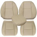 Seat Covers And Center Console Armrest Cover 5 Piece Set For Cadillac Escalade Chevy Tahoe Gmc Yukon 2009 2014 Cashmere Tan 