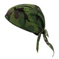 Occunomix Tn6-jfl Jungle Camouflage Tuff Nougies 100 Cotton Deluxe Doo Rag Tie Hat With Elastic Rear Band 1 Ea 