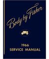 1966 Buick Cadillac Chevrolet Body Service Shop Manual 
