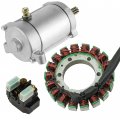 Caltric Stator Starter Solenoid Compatible With Yamaha Kodiak 400 2000 2001 2002 2003 2004 2005 2006