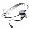 A-premium Electric Power Window Regulator With Motor Compatible Lincoln Town Car 1990-1994 Front Left And Right 2-pc Set