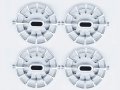Performance Interior Modified A C Air Vents Outlet Trim For Smart Car Fortwo 453 Replacement 
