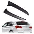 Spoiler Side Wing For 2015-2017 Bmw 1 Series F20 Rear Window Trim Cover Matte Black 