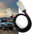 8-pin Headlights Connector For Dodge Durango 2011-2024 3 6l 5 7l 2l 6 4l Extension 68433785ae 19 6 Inch Headlamps Front Pigtail 