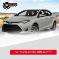 Driver Left Side Mirror Glass Assembly With Plastic Back Plate Heated Compatible 2014-2019 Toyota Corolla