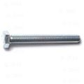 Full Thread Hex Tap Bolts M12 X 1 75 100mm Alloy Steel Grade 8 Zinc Plated Silver 2 Piece Set 