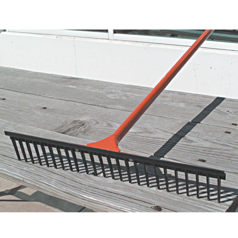 A M Leonard All Steel Straight Rake 24 Inches