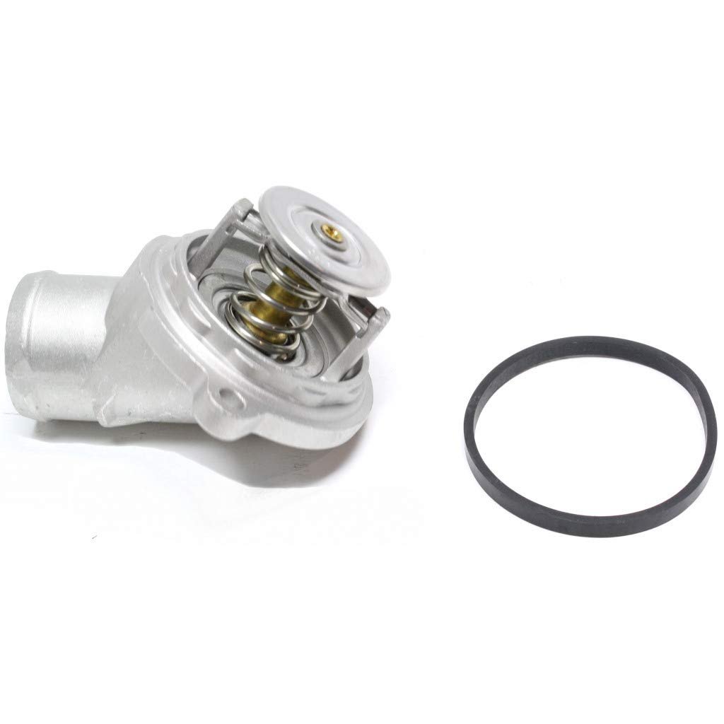 Thermostat Housing With For Mercedes Benz S430 S500 2000 To 2006 Stainless Steel 1122030275
