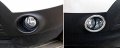 Car Accessories For Ford Explorer 2011-2014 Abs Chrome Front Tail Rear Back Fog Light Lamp Cover Trims 4pcs