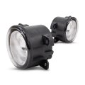 Fog Light Pair For Jeep Renegade 2015 To 2022 Driver And Passenger Side Capa Certified Clear Glass Lens Replacement 68202187aa 
