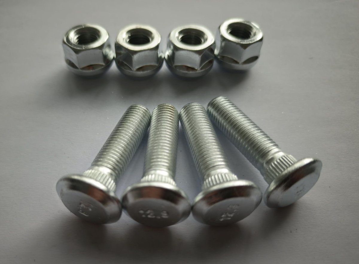 85-1049 Front Wheel Studs And Lug Nuts For Honda Trx350fe Trx350fm 2000-2006 Trx400fw Trx400fa Trx400fga Trx450fe Trx450fm