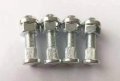 85-1049 Front Wheel Studs Lug Nuts Replacement For 2000-2006 Honda Trx350fe Trx350fm 02-03 Trx400fw Trx400fa Trx400fga Trx450fe 