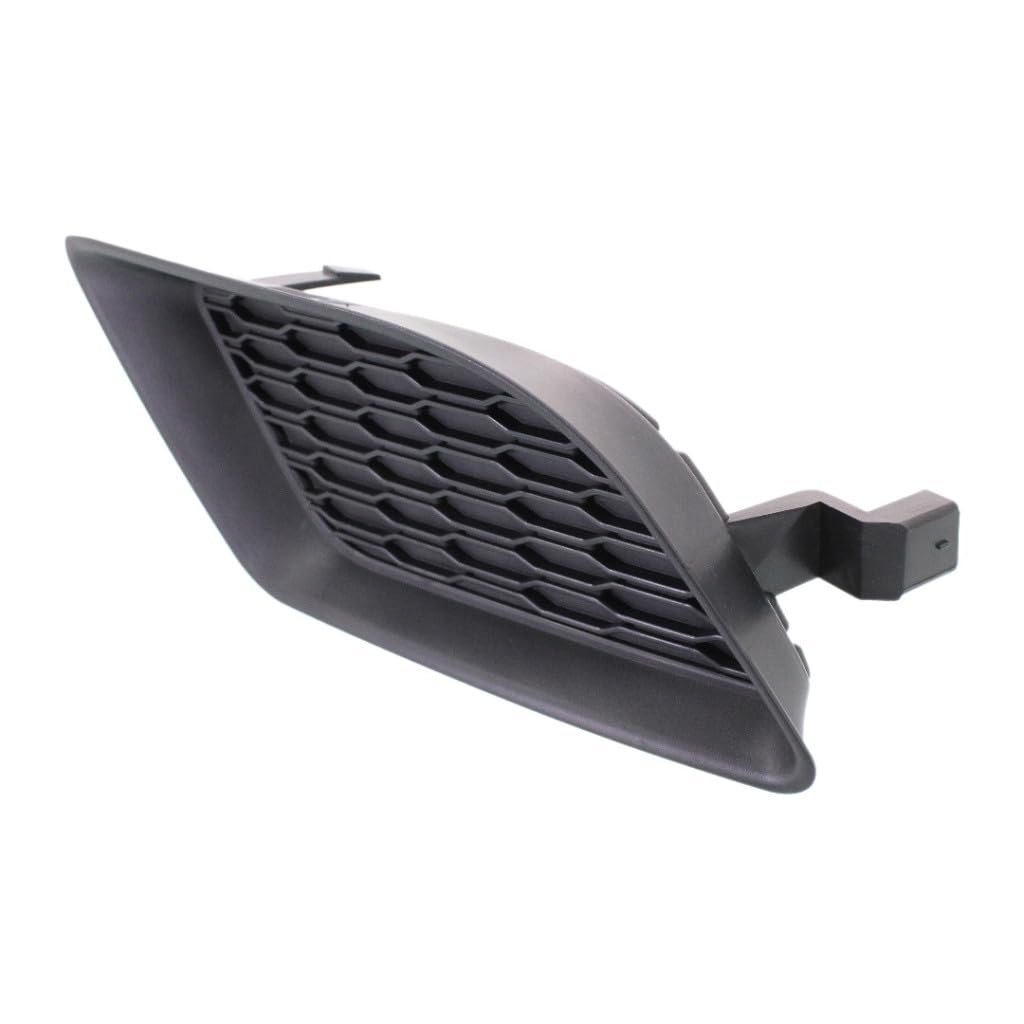 Front Driver Side Bumper Insert For Dodge Charger 2011 2012 2013 2014 Replacement Ch1038131 And 68092571aa Black Plastic