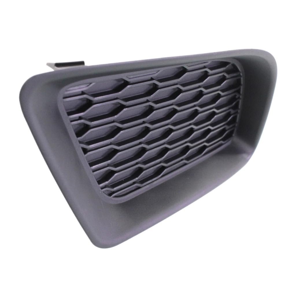Front Driver Side Bumper Insert For Dodge Charger 2011 2012 2013 2014 Replacement Ch1038131 And 68092571aa Black Plastic