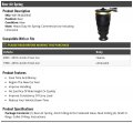 Rear Air Spring Heavy Duty Compatible With 1990-2010 Lincoln Town Car Commercial Use Including Limousine