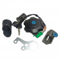 Rayana Ignition Switch Gas Fuel Tank Cap Cover Seat Lock Keys Compatible For Suzuki Drz400s Drz400sm 37110-29fa0 37101-29811 