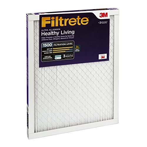 Filtrete Mpr 1500 14 X 25 1 Healthy Living Ultra Allergen Reduction Hvac Air Filter 2-pack