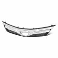 To1200343 Factory Style Front Bumper Grill Grille Assembly With Chrome Moulding For Toyota Camry Le Xle 2012-2014 Matte Dark 
