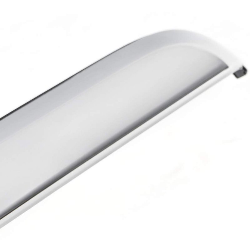 Truck Hood Molding Trim Moulding Chrome Compatible For Gmc Sierra 1500 2007-2013 2500 Hd 3500 2007-2010 Silver Gm1235109
