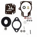 Labwork Carb Repair Carburetor Rebuild Kit With Float Fit For Johnson Evinrude 396701 20 25 28 30 40 45 48 50 60 70
