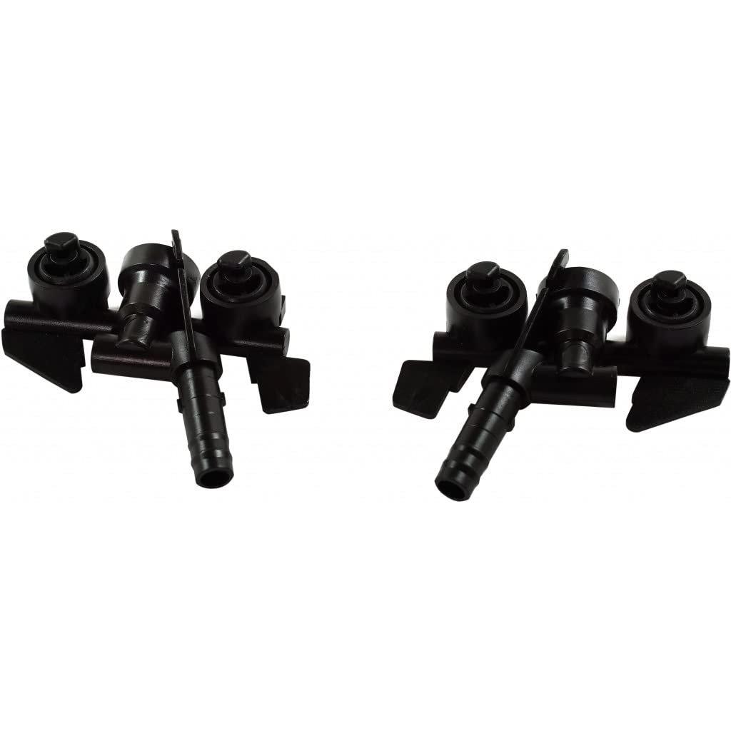 Headlight Washer Nozzle Pair For Bmw 323i 328i 1999 2000 Driver And Passenger Side 61674290867 61674290868