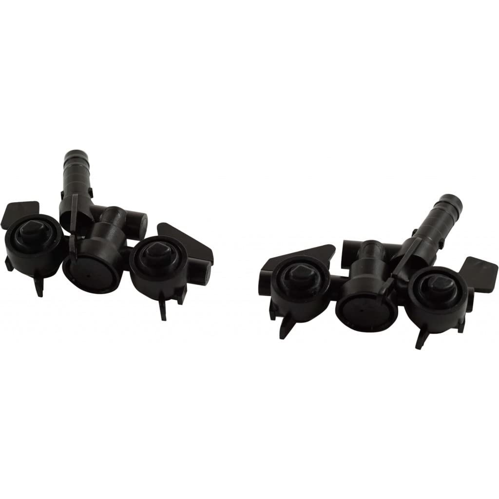 Headlight Washer Nozzle Pair For Bmw 323i 328i 1999 2000 Driver And Passenger Side 61674290867 61674290868