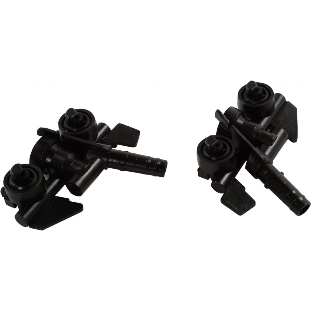 Headlight Washer Nozzle Pair For Bmw 323i 328i 1999 2000 Driver And Passenger Side 61674290867 61674290868