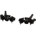 Headlight Washer Nozzle Pair For Bmw 323i 328i 1999 2000 Driver And Passenger Side 61674290867 61674290868