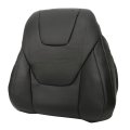 Driver Side Bottom And Top Lean Back Replacement Perforated Leather Seat Covers Black For Ford Fusion Edge Titanium 2013 2014