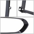 Ja1039110 Front Outer Bumper Insert Compatible With Jaguar F-pace S First Edition 2017-2023 Passenger Right Side Smooth Black