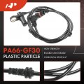 A-premium Abs Wheel Speed Sensor Compatible With Mercedes-benz Models S430 S500 2003 2004 2005 2006 Sedan Awd Front Driver Or