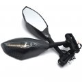 Httmt Mt252-014- New Turn Signal Integrated Mirrors Compatible With Yzf 600 R1 Fzr600 Fz1 Fzr Carbon