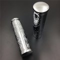 Smt-billet Flame Style 7 8 Hand Grips Compatible With Honda Shadow 750 Spirit Aero Ace Chrome B00rudyj34
