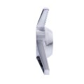 United Pacific 10720 Chrome Plastic 3 Bar Left Swing Hub Cap Spinner Molded A One 