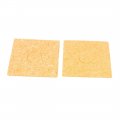 Uxcella Replacement 57mm X 1 5mm Soldering Iron Cleaning Sponge Pad Yellow 10pcs