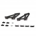 Akozon Spoiler Mount Brackets Universal Caring Cnc Aluminum Alloy Rear Wing Trunk Racing Tail Legs Mount 