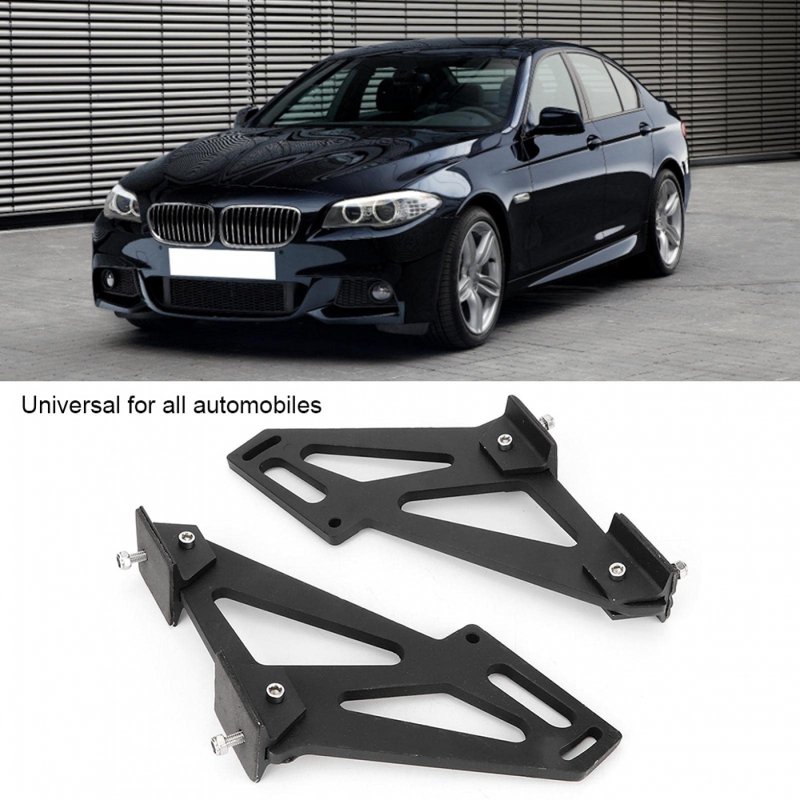 Akozon Spoiler Mount Brackets Universal Caring Cnc Aluminum Alloy Rear Wing Trunk Racing Tail Legs Mount