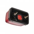 Caltric Taillight Assembly Compatible With Yamaha 5km-84710-01-00 5km-84710-00-00 5km-8472c-10-00